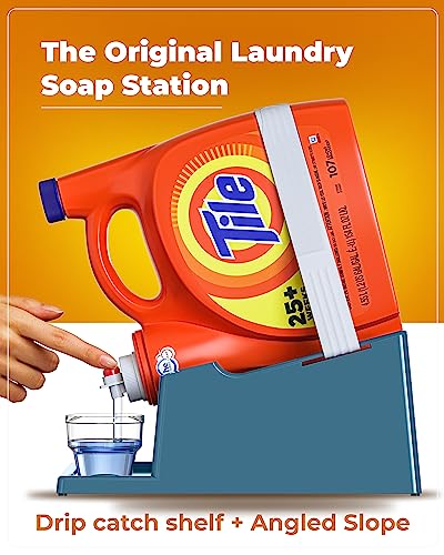 Liquid Laundry Detergent Holder Stand with Drip Tray