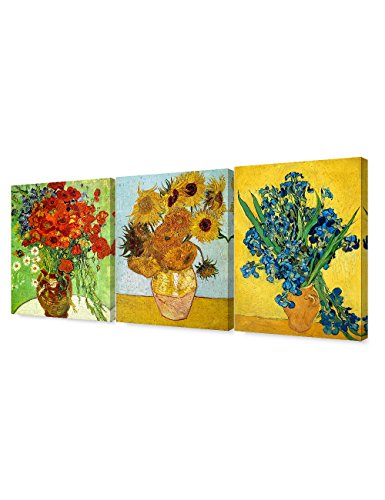Van Gogh Canvas Wall Art (3 Count)