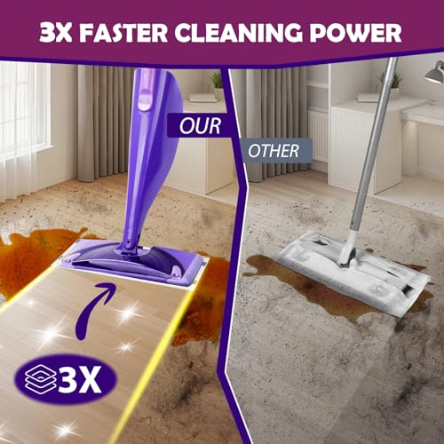 Mopping Pad Refill Compatible with Wet Jet Mop (60 Count)