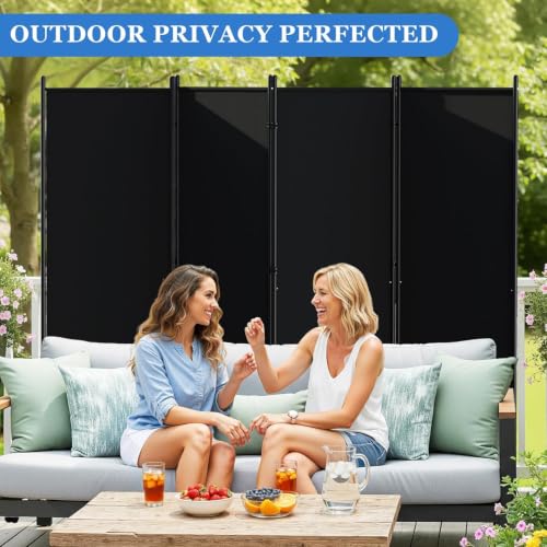 Room Divider Privacy Screens (4 Count)