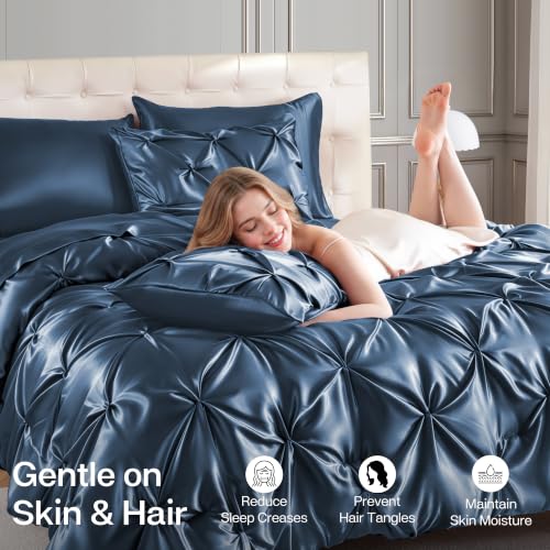 Satin Full Size Comforter Set