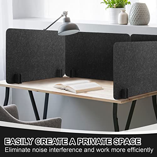 4 Pcs Acoustic Desk Divider