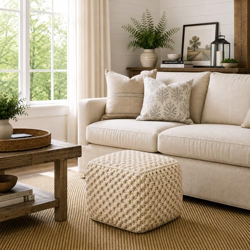 Square Pouf Ottoman