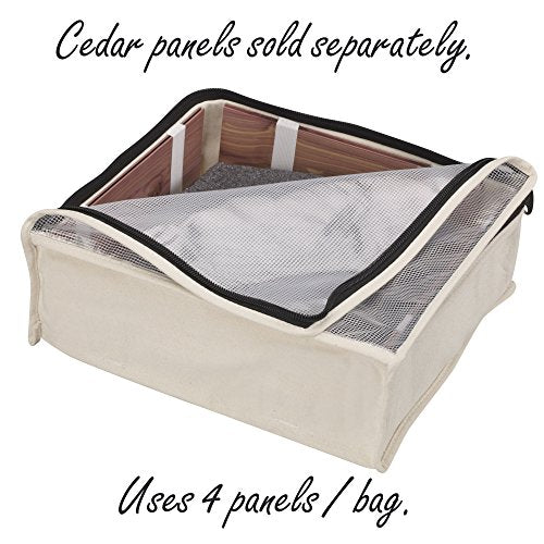 Canvas Sweater Storage Bags (2 Count)
