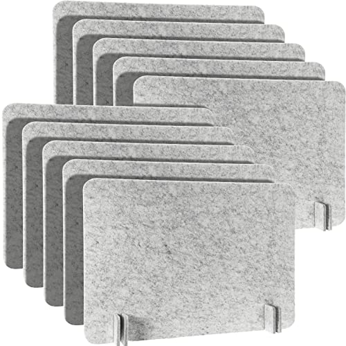 10 Pcs Acoustic Desk Divider Desk Partition for Students (10 Count)