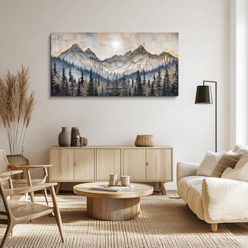 Large Canvas Wall Art For Bedroom Large Wall Decor For Living Room Dining Room Modern Office Abstract Ink