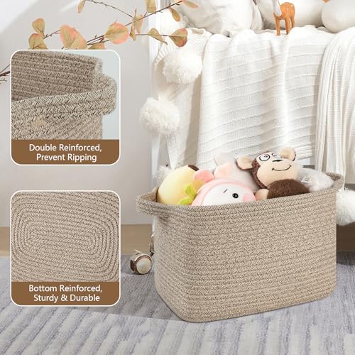 Storage Basket for Organizing 3 Pack (3 Count)
