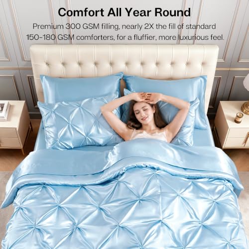 Satin Full Size Comforter Set