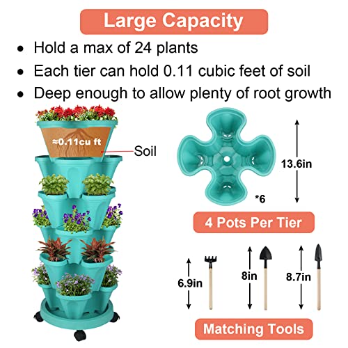 Vertical Planter Tower (2 Count)
