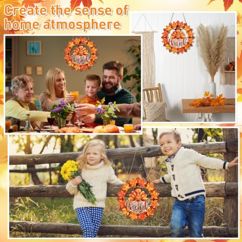 Unfinished Fall Wreaths Wood Crafts to Paint Set of 3 (3 Count)