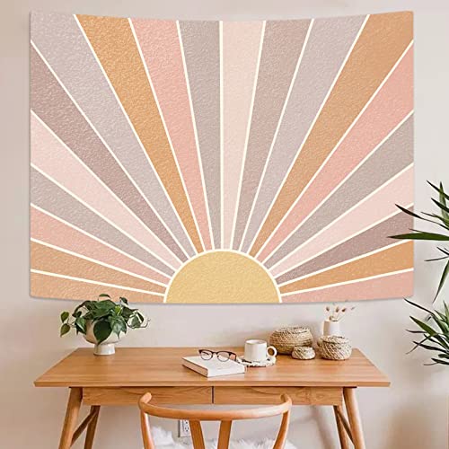 Boho Sun Tapestry Wall Hanging