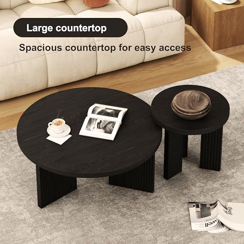 Nesting Coffee Table Set of 2