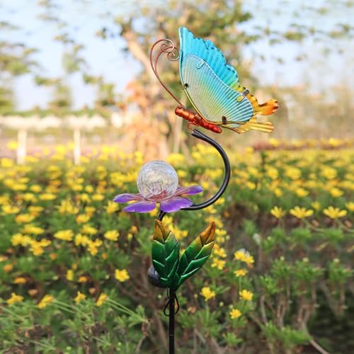 Solar Butterfly Garden Lights