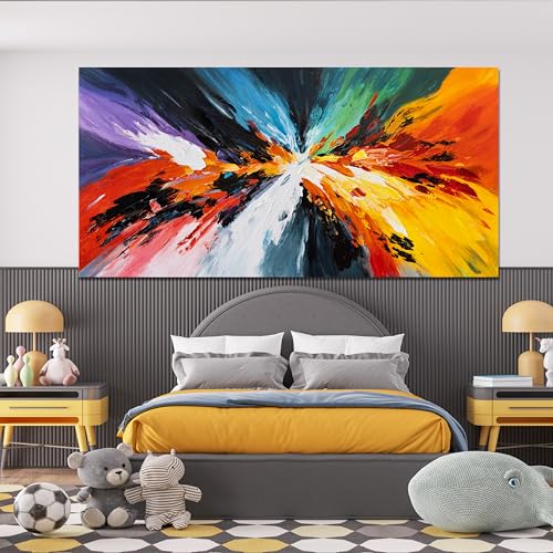 Large Canvas Wall Art Decor For Living Room Abstract Wall Art Decor 29"x58"