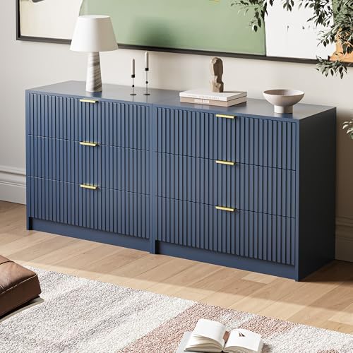 Fluted Dresser for Bedroom