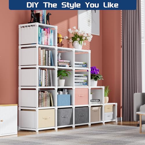 Metal Book Shelf (18 Count)