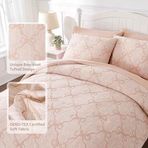 Queen Comforter Set with Sheets for Girls