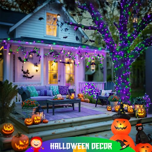 2 Pack Solar Halloween Lights (151 Foot)