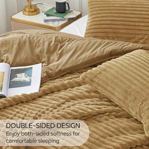 Fleece Full Comforter Set