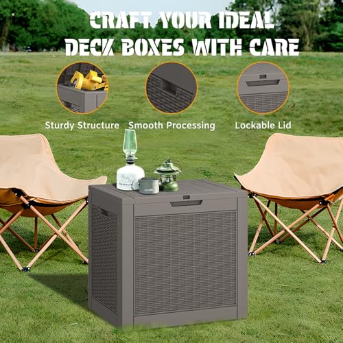 30 Gallon Outdoor Storage Box Waterproof