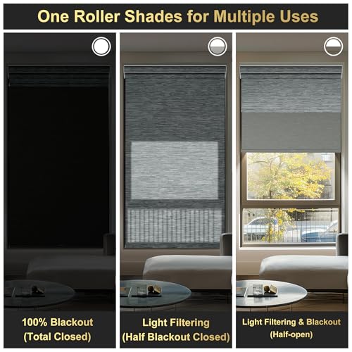 Cordless Dual Roller Shades with Cassette Valance