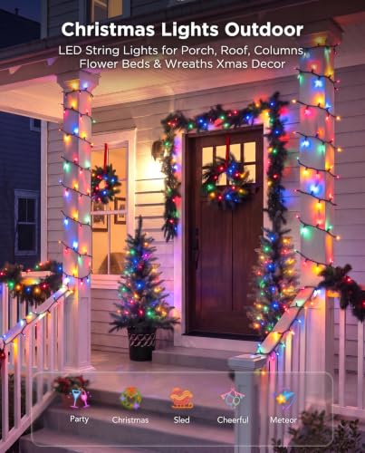 Multicolor Christmas String Lights (100 Count)