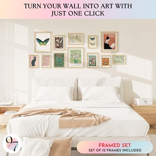 Vintage Eclectic Wall Art (16 Count)