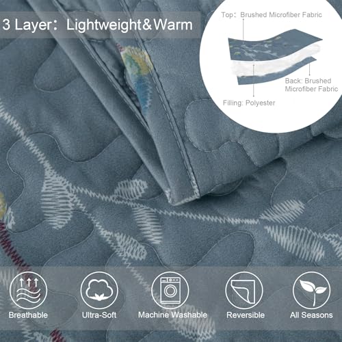 Reversible Boho California King Quilt