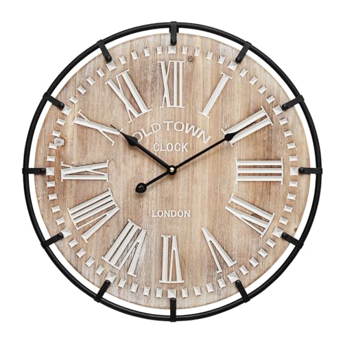 20 Inch Large Farmhouse Wall Clock