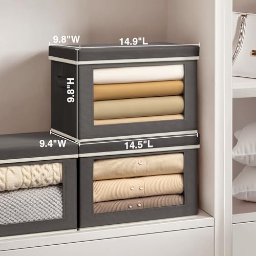 Storage Bins with Lids (3 Count)