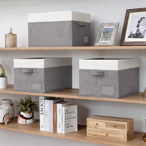 Closet Shelf Baskets (3 Count)