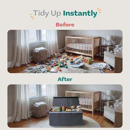Extra Large Toy Storage Organizer with Lid