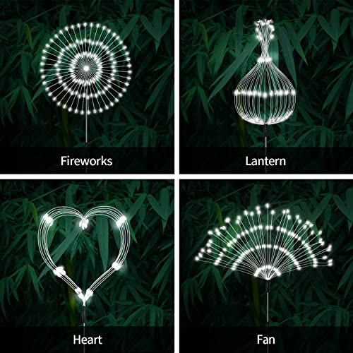 Solar Garden Lights Outdoor (4 Count)