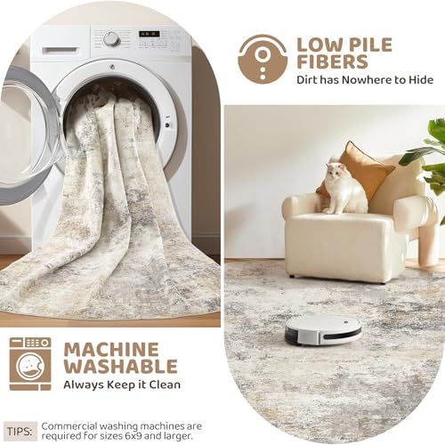 6x9 Washable Area Rug (12 Count)