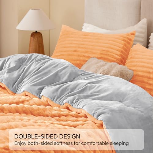 Fleece Queen Comforter Set