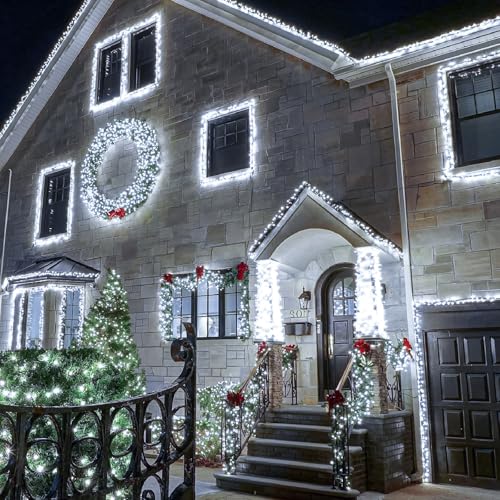 White Christmas Lights Outdoor