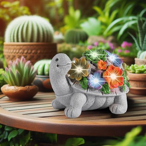 Solar Turtle for Outdoor