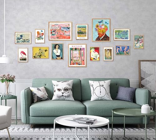 Vintage Eclectic Wall Art (28 Count)