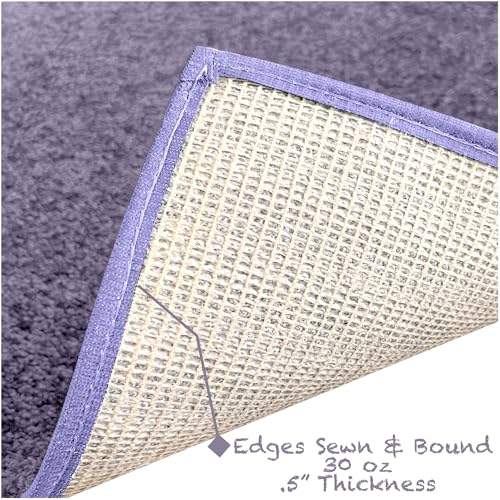 Soft & Colorful 3' Round Kids Classroom Area Rug