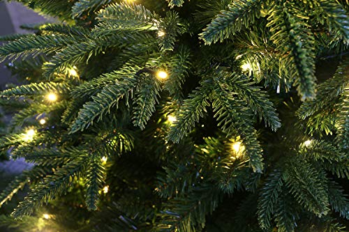 Luxury Real Feel Forest Fir Slim Christmas Tree Pre