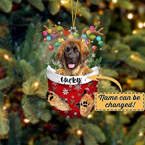 Leonberger Dog Christmas Ornament