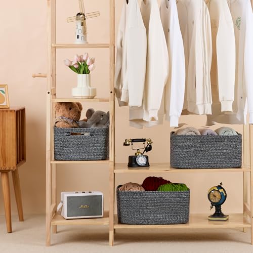 Large Storage Baskets for Organizing (4 Count)