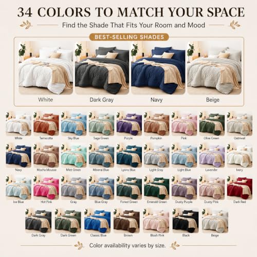 Queen Comforter Set (7 Count)