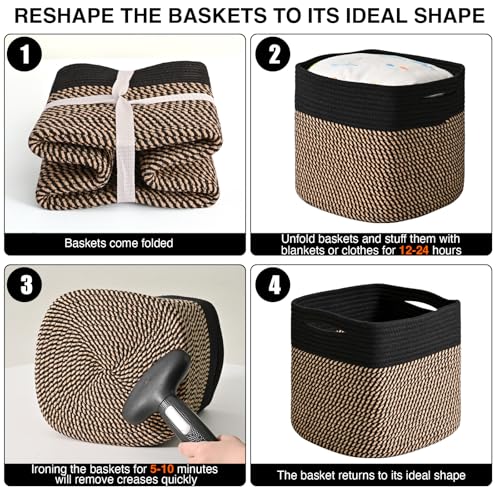 11 Inch Cube Storage Bins (3 Count)