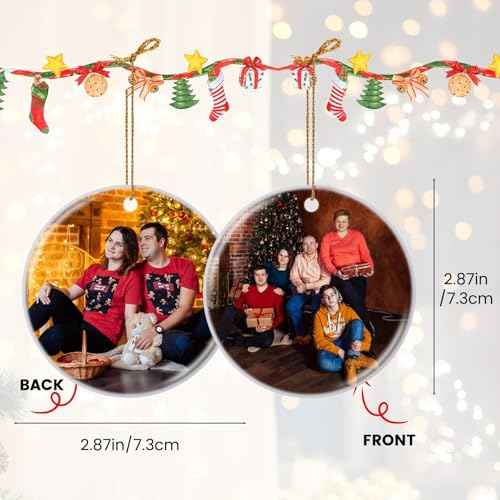 Personalized Photo Ornaments 2026