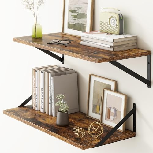 27.5" W x12 D Floating Shelves (2 Count)