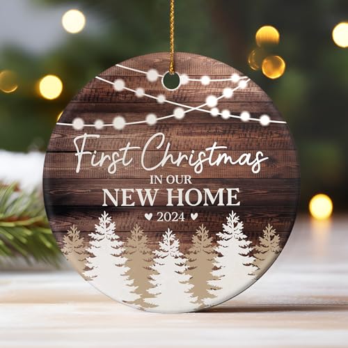 First Christmas in New Home Ornament 2024