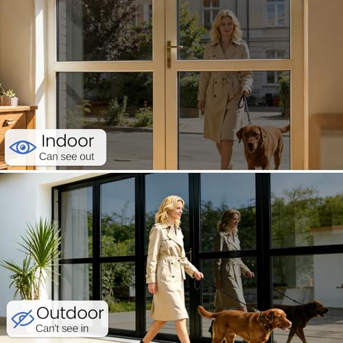 One Way Window Privacy Film with Tools