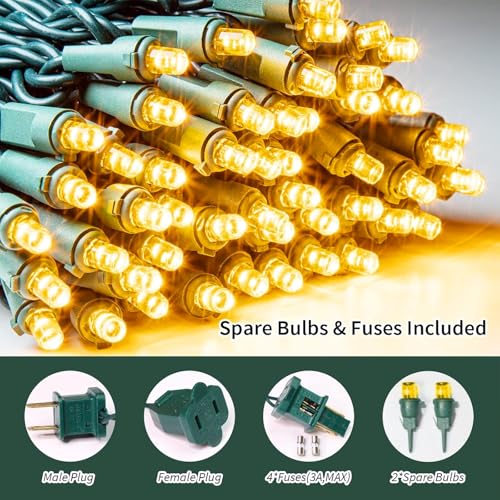 Christmas Lights Indoor Outdoor (100 Count)