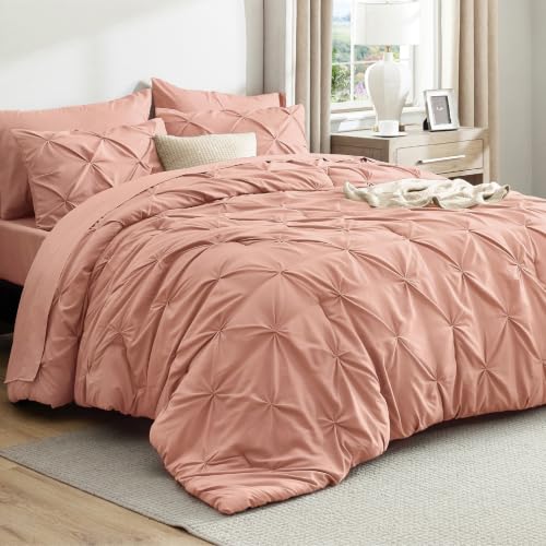 7 Piece Queen Comforter Set & Sheet Set